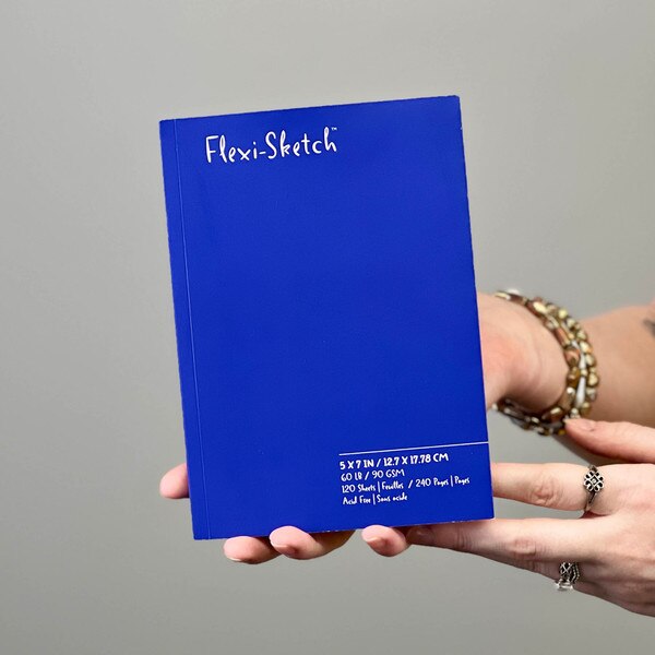 Flexi-Sketch Soft-Cover 5x7 Sketchbook